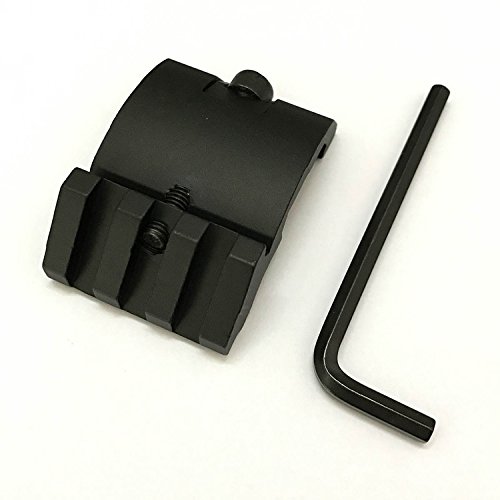 H World EU Tactical Airsoft Black 45 degrés Picatinny Weaver Rail Side Mount Cover