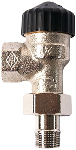 TA Heimeier Thermostat- Ventilunterteil RG von Eck umgekehrte Flußrichtung 3/ 8 Zoll, 9101- 01.000