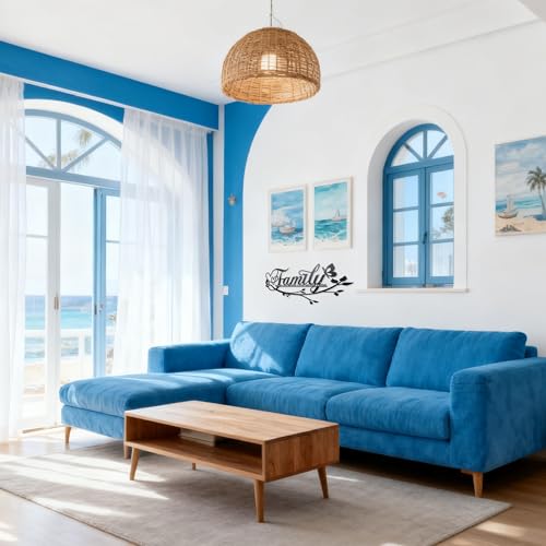 Décoration murale familiale pour créer un salon convivial - 7