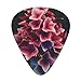 Triangle Flower Guitar Picks 12 Pack Bass Picks with Organizer Box Guitar Plectrum Includes Thin Medium Heavy Guitar Picks Ukulele Picks for Bass Acoustic Electric Guitars