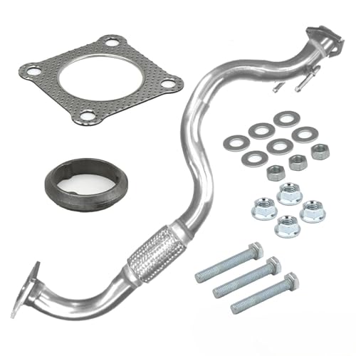 BandelOne enthält Abgasrohr Hosenrohr Flexrohr für Golf 4 Bora Toledo 2 Leon 1.6 16V 77KW BandelOne enthält Abgasrohr Hosenrohr Flexrohr für Golf 4 Bora Toledo 2 Leon 1.6 16V 77KW