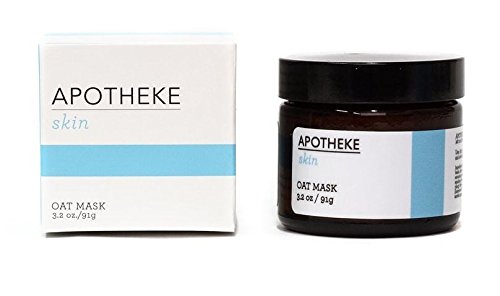 Oat Face Mask - Oat Protein Gentle Exfoliating Formula For All Skin Types - 3.2oz