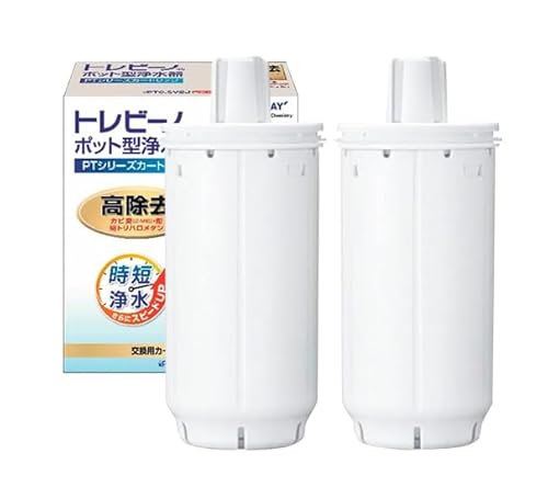 【純正】PTC.SV2J 交換用 カートリッジ 2個入|ポット型浄水器 PTシリーズ|高除去