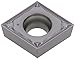 Tungaloy America CCMT 32.50.5-PS AH725 Carbide Positive Insert, Premium-Tec PVD, M-Type, 80-Degree Rhombic, AH725 for General Purpose, Corner Radius 0.008", Positive Chipbreaker