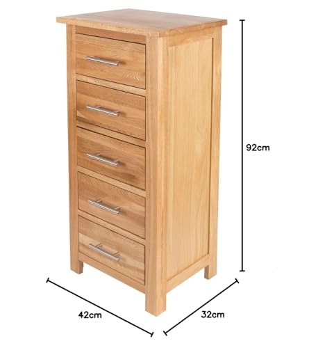 Mueble organizador ropa de roble para sala de estar y pasillo 3