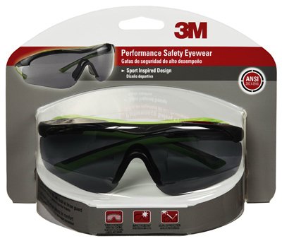 3M 47101-WZ4 anteojos de seguridad, deporte, gris, 4 unidades