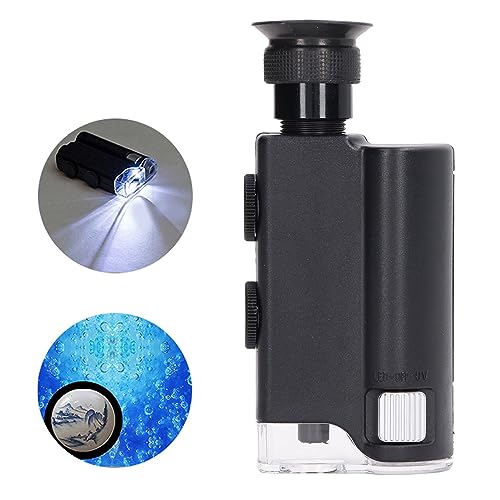Image of Handheld Microscope Optical Microscope 200x to 240x Zoom LED Lighting USB Microscope for Viewing dag947gzr1