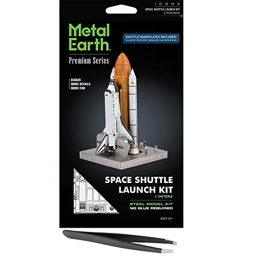 Navette spatiale 3D Metal Earth kit de modelage en métal avec pince