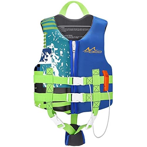 MoKo Swimming Vest for Kids 20-30-50-77 lbs, Children Swim Vests Water Activity Equipment Cute Pattern Watersports Swimming Device for Toddlers Boys Girls