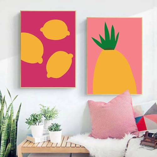 Tableau pastèque enfant pour égayer un mur blanc sans effort
