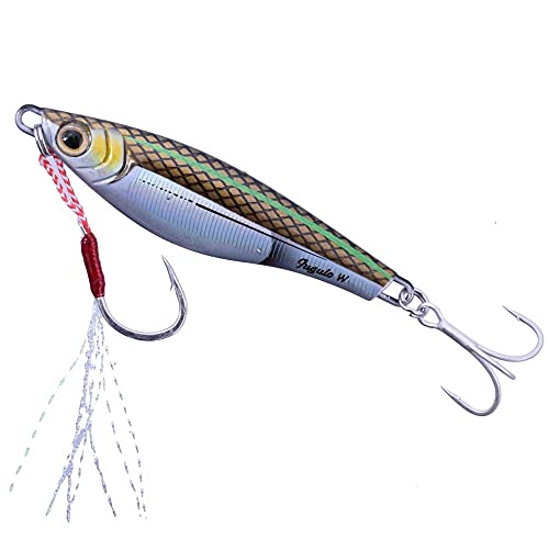 MOLIX Leurre léger Jigging Slow Fall Metal Jig Jugulo Large 15 g