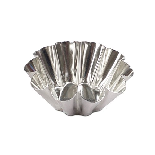 JB Prince Brioche Mold 3.1 inches 12 Pack