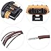 Yubunt 96 Inch Resistor Wire Pigtail Converts 12v to Signal- Compatible with LS III Generation 4-Pin Alternator Wire Pigtail Replacement 105A WPALT31.(1Pcs)