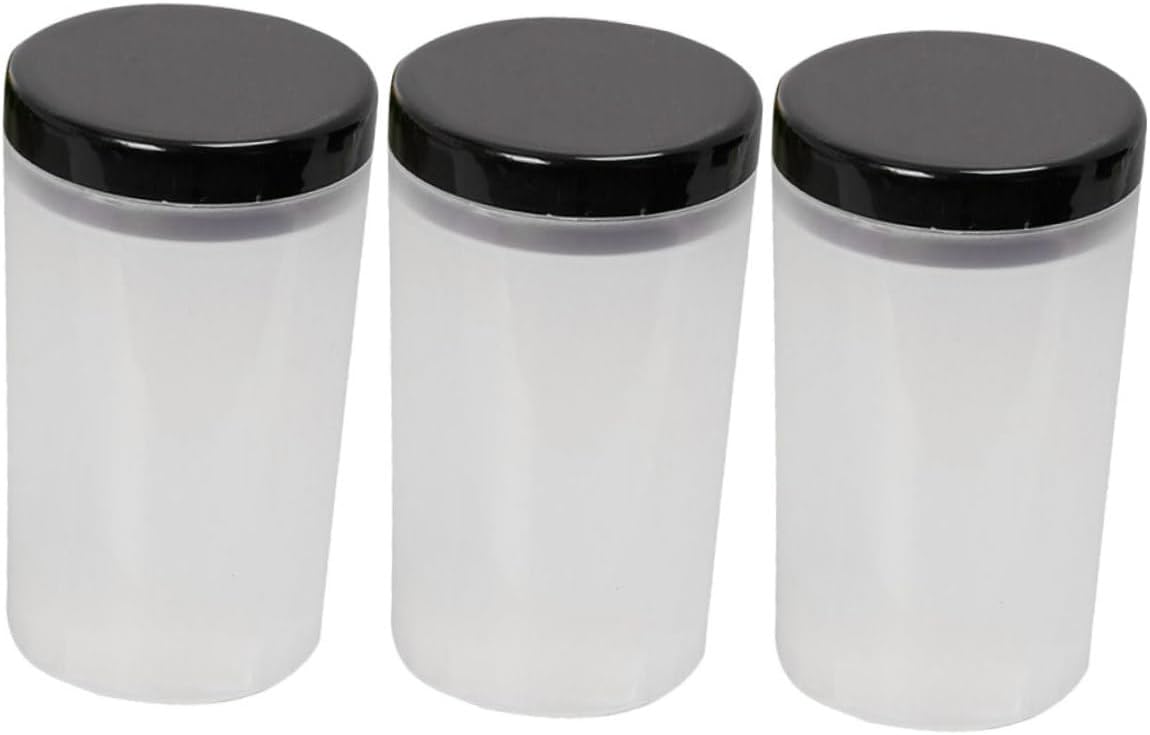 3pcs Plastic Paint Brush Cup Cleaner Bottle for Artists Students