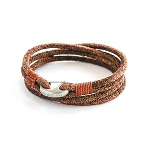 Genuine Suede Leather Double Wrap Bracelet, Minimalist Unisex Wristband, Matte Finish Clasp, Premium Eco Friendly Gift Box Included