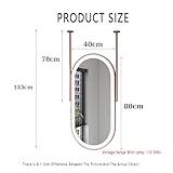 Zoom IMG-1 specchio da soffitto illuminato trucco Zoom IMG-1 specchio da soffitto illuminato trucco