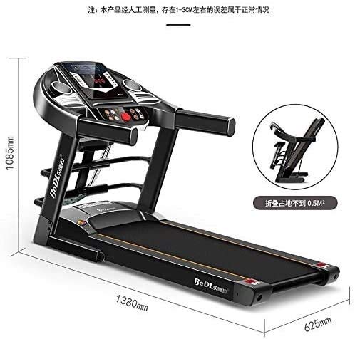 Image of Treadmill Section Folding Treadmill Home Indoor Fitness Weight Loss Mute Small Mini Men and Women Walking