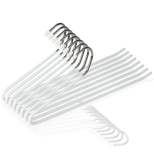 ズボンハンガー 【整理収納アドバイザー監修】 落ちない 8本 セット スラックスハンガー 洗濯 跡がつかない ハンガー 省スペース シンプル 頑丈