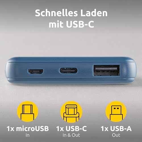 Intenso Powerbank Xs 5000 Caricabatterie Portatile 5000Mah Petrol - 3