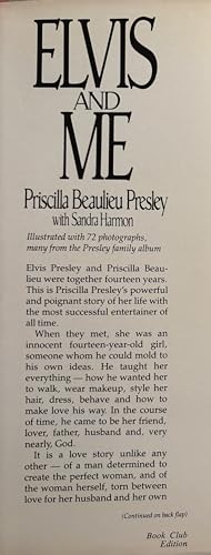 Elvis and Me Hardcover – September 19, 1985 B010EVL7RE Book Cover