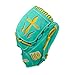 Wilson Fall 2024 A2000® B23 12” Pitcher’s Baseball Glove - Left Hand Throw, Seafoam/Yellow Gold