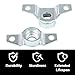 G-PLUS Tailgate Trunnion Hinge Set Compatible with Chevy GMC Truck 1967-1972/Fit Chevy Blazer 1969-1972/Fit Chevy Jimmy 1970-1972