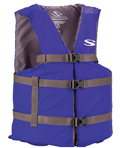 Stearns Adult Classic Series Life Vest, USCG Approved Type III Life Jacket with Standard & Oversized...