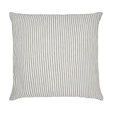 Moudja Throw Pillow Covers – Pure Indian Linen Pillow Covers 20x20 Inch – Luxurious Boho Pillow Cove