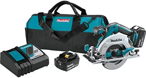 Makita XSH03T 18V LXT Lithium-Ion Brushless Cordless 6-1/2" Circular Saw Kit (5.0Ah)