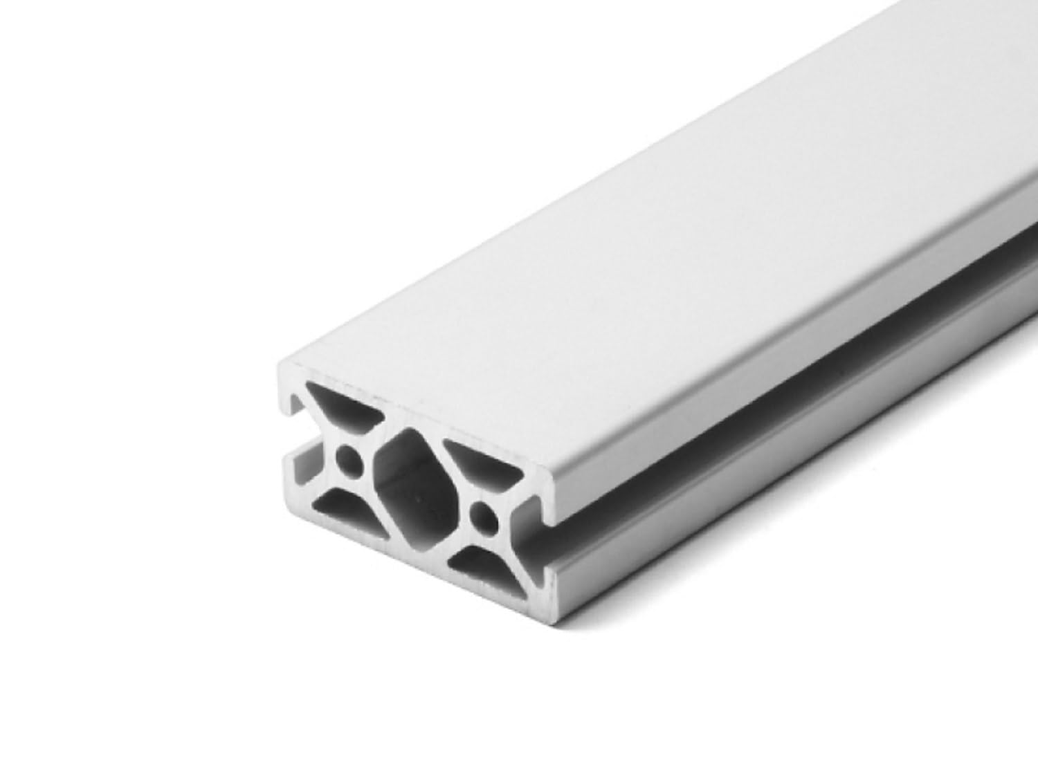 Aluminium profiel 40x20L I-type groef 5 2N gesloten - aluminium profielen aluminium profiel montage systeemprofiel blank: 450mm