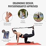DMoose Fitness Foot & Calf Stretcher with Adjustable Padded Stretching Strap for Plantar Fasciitis, Hamstring, Heel Spurs and Achilles Tendonitis Relief - Yoga Leg Stretch Strap for Flexibility - Image 5
