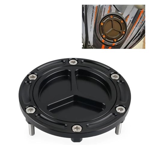 Cubierta de gasolina en aluminio mecanizado CNC para moto Ninja 250R Z250SL tapa de combustible 2