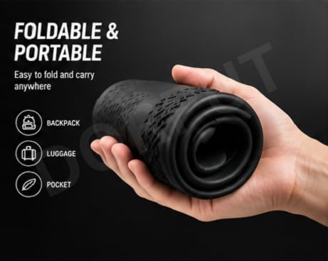 Image of Silicone Waterproof Shoe Covers for Men & Women | Reusable Non-Slip Rain Shoe Protector | Stretchable Overshoes for Rain, Mud, Snow, Hiking & Outdoor Use