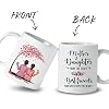 GOSSBY Personalized Custom Mug (1 Daughter) Mother and Daughter from the start. Best friends forever from the heart Personalized Gift for Mom from Daughter, Custom Mother's Day Coffee Mug, Mothers Day