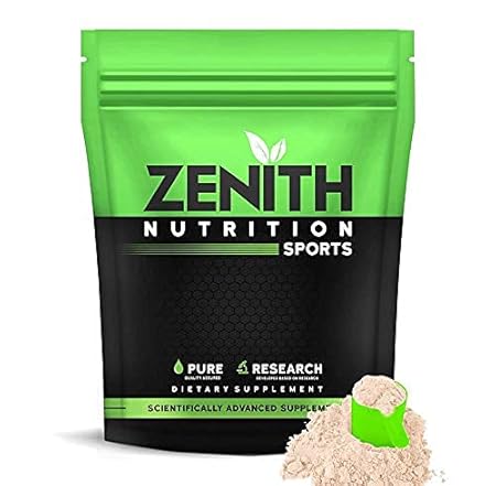 Zenith Nutrition Raw Whey Protein 80% | USA Made | Unflavoured - 1kg | with Digestive Enzymes