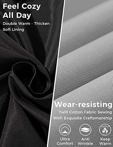 wantdo Women's Hooded Winter Coat Waterproof Warm Long Puffer Jacket Parka4