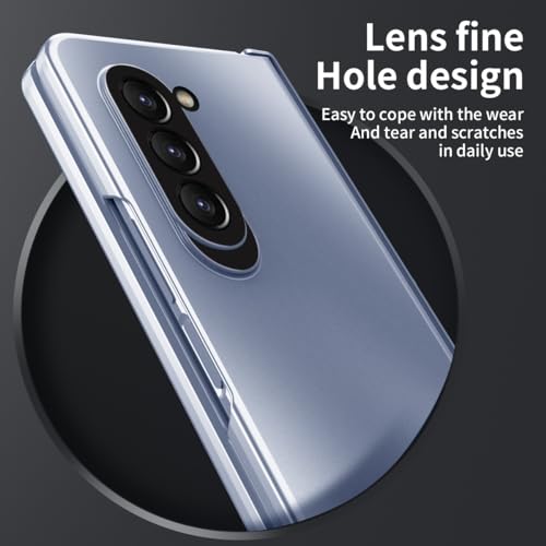 Protection Galaxy Z Fold 5 robuste et fine pour éviter les rayures