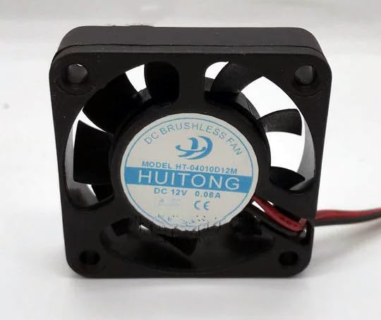 HT-04010D12M DC12V 0.08A 40×40×10mm Silent Cooling Fan