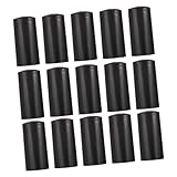 MOTHNUR ワインボトル用熱収縮シールフィルム ブラック 一次使い捨てキャップ 便利な熱縮デザイン 簡単操作 自家製ワイン保存用