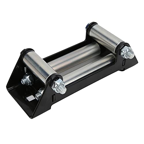 Winch Roller Fairlead, 152mm/6in Iron Zinc Plated for Universal Car Winch