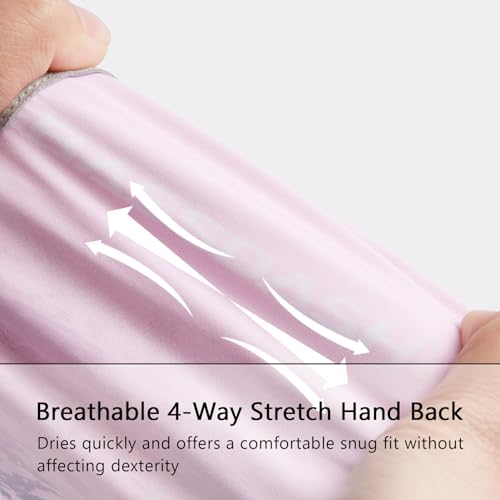 Image of Bassdash ALTIMATE UPF 50+ Women's Fishing Gloves UV Sun Protection Fingerless Gloves for Kayaking Paddling Hiking Cycling Driving Shooting Training
