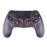 PS4 Controller, Hersmay Wireless Controller für PS4 Bluetooth Dualshock 4 Gampad Kompatibel mit Sony Playstation 4 Controller Gamepad Joystick Touchpad