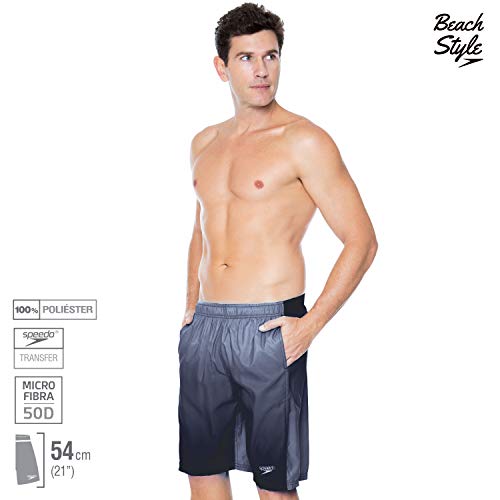 Speedo Reversed Bermuda, Homens, Preto, G