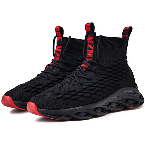 Image of God's pens Men's Sports Shoes Teens High-top Breathable Running Shoes Wear-Resistant Sneakers Basketball Sock Shoes