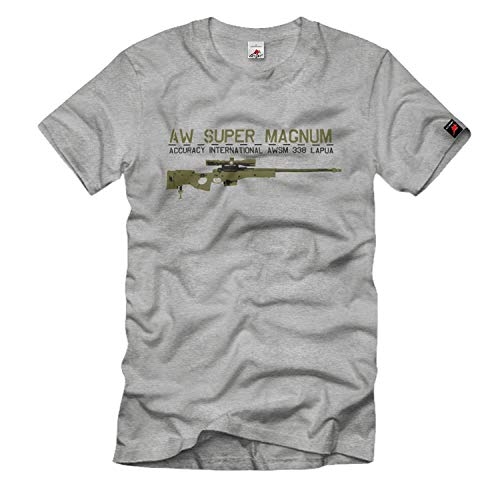 Fusil de tir Lapua AWM sniper gris Copytec AWSM 338 grand format