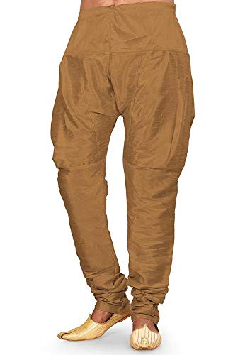 ARISHA Mens Dupion Art Silk Breaches Pyjama -(Free Size)-picture-36