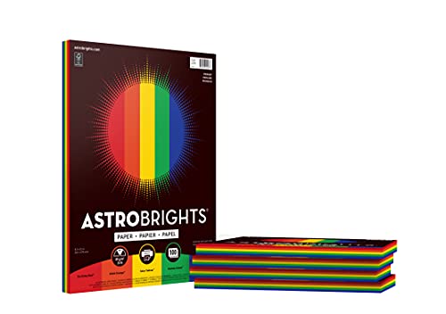 Papier de couleur ASTROBRIGHTS anti-bourrage pour clarifier vos classements et dossiers