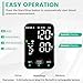 Oklar Blood Pressure Monitor Upper Arm Monitors for Home Use BP Machine Sphygmomanometer with 2x120 Reading Memory Adjustable Arm Cuff 8.7