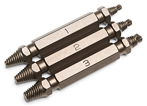 Extracteur de vis endommagées Titan 11215 à filetage inversé haute résistance