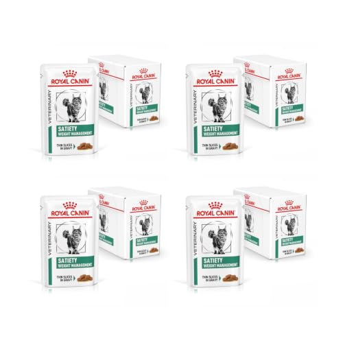 Veterinary Satiety Weight Management | Nassfutter für Katzen | 4 x 12 x 85g